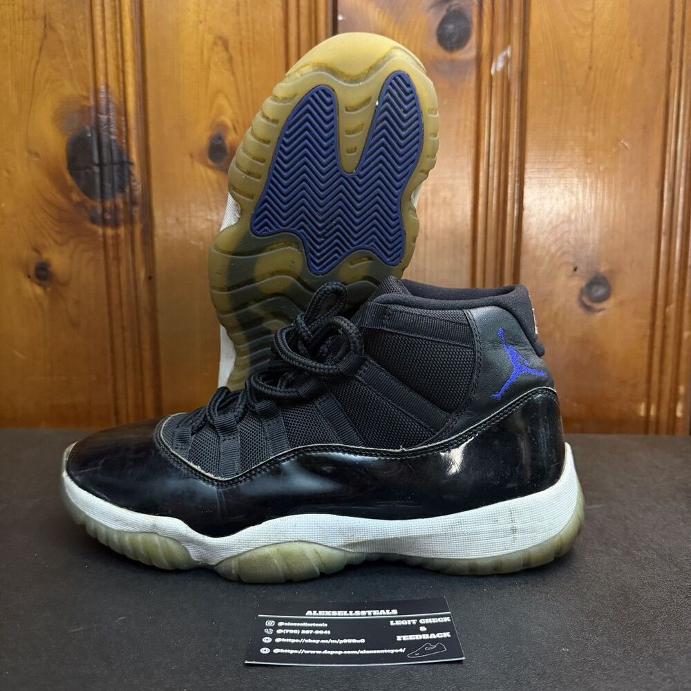 Air Jordan 11 Space Jam 2016 Size 10.5 Men (378037-003) Pre Owned OG XI